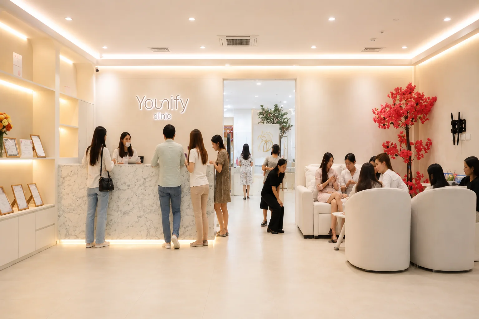 استقبال YOUNIFY Clinic