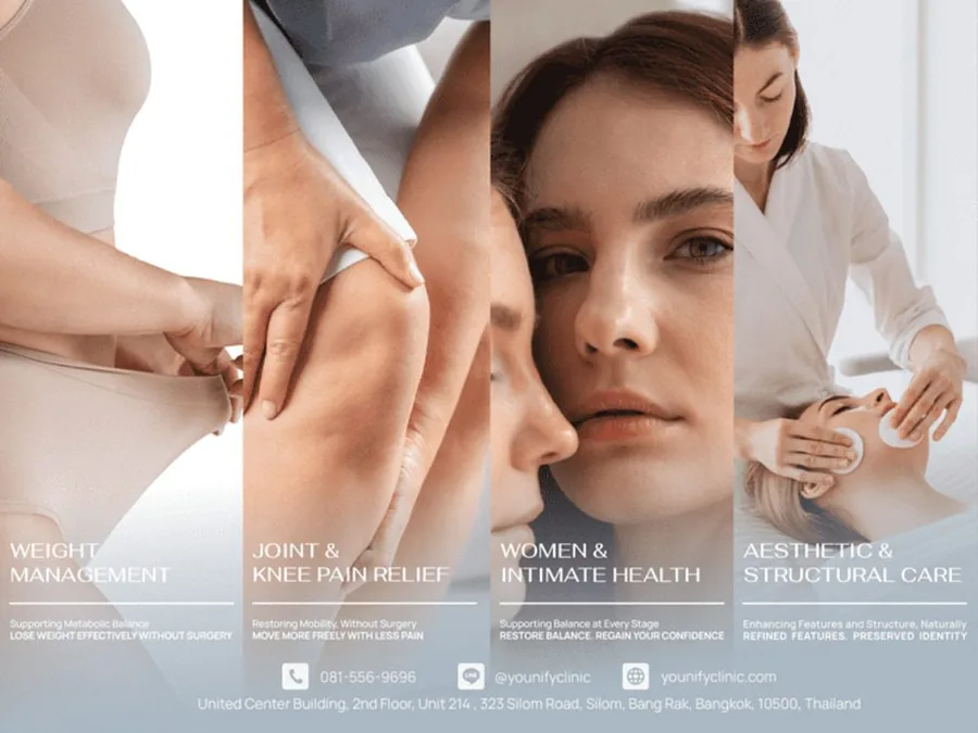 Younify Clinic بانكوك: نساعد المقيمين الأجانب على البقاء نشيطين وأصحاء ومستقلين لفترة أطول